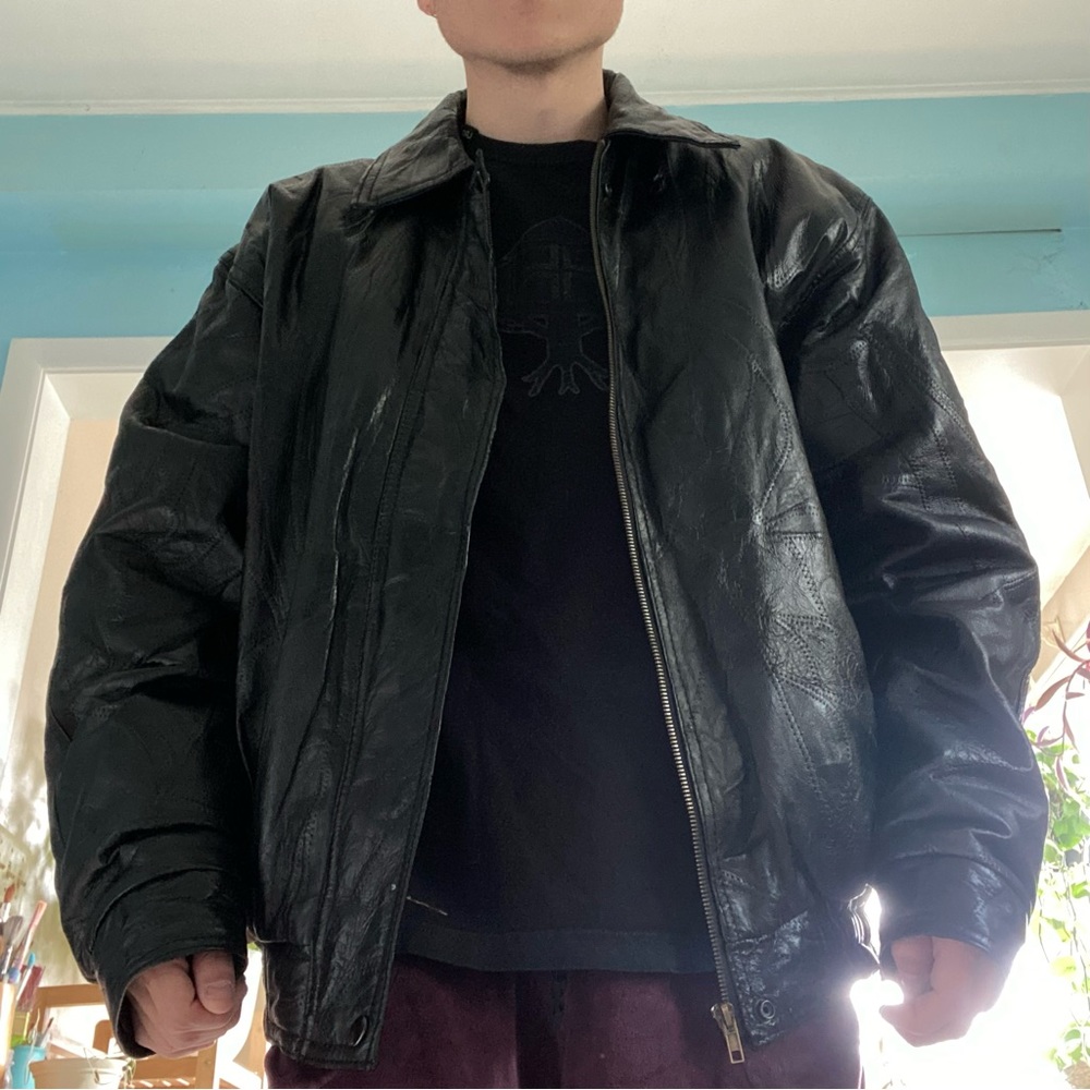 Y2K Cellini Leather Jacket